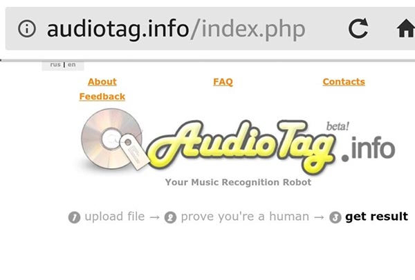 AudioTag.info cung cấp dịch vụ nhận dạng âm thanh tự động
