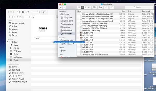Đổi định dạng file từ M4A thành M4R để iTunes có thể nhận dạng