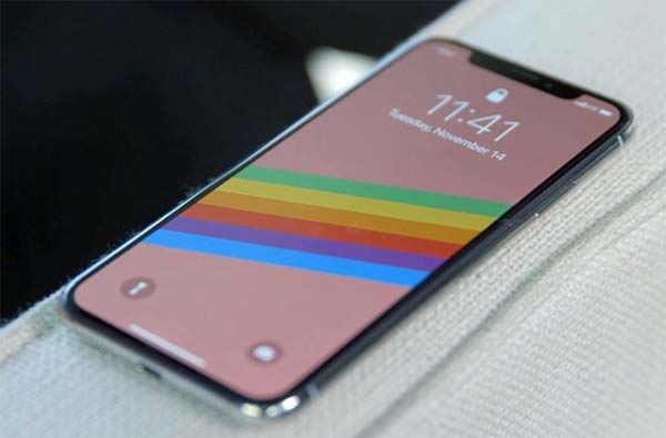 Thiết kế iPhone X với mặt trước 100% là màn hình cảm ứng, loại bỏ nút Home vật lý