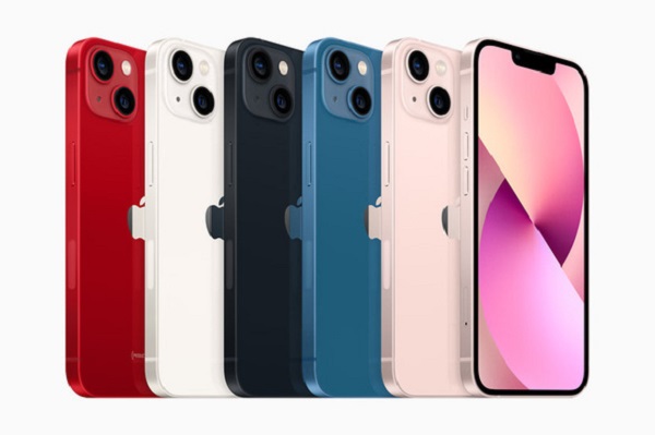 iPhone 13 mini với thiết kế 5 tùy chọn màu sắc cá tính