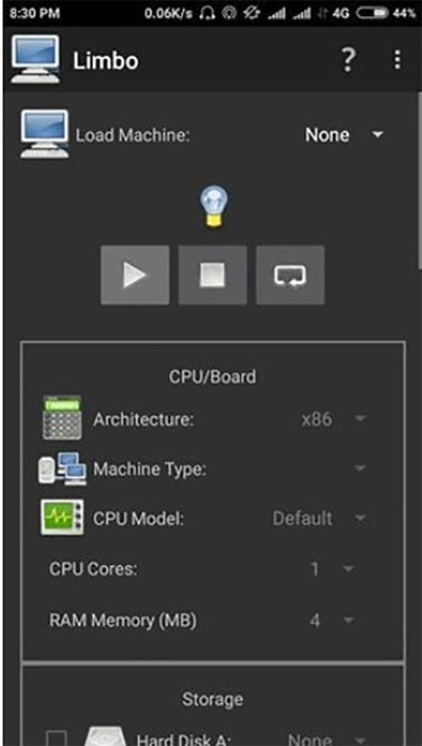 Ứng dụng giả lập Limbo PC Emulator (3)
