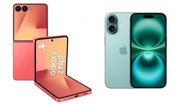 So sánh về màn hình thì Galaxy Z Flip7 chiếm ưu thế hơn về số lượng