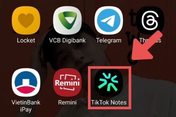 Mở TikTok Notes