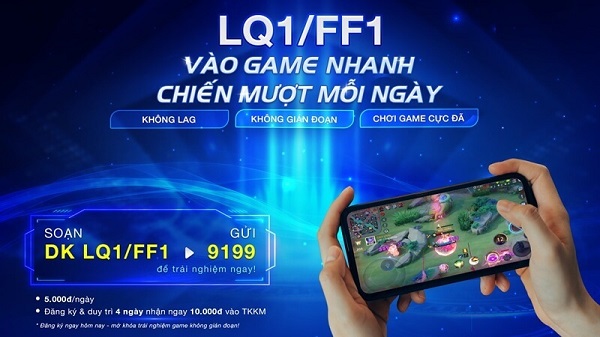 Các gói cước LQ1 và FF1 của MobiFone mang đến trải nghiệm Internet liền mạch