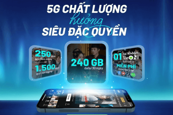 Những gói Mobifone 5G tốc độ cao
