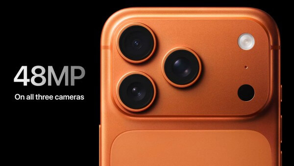 Hệ thống camera sau trên iPhone 17 Pro Max